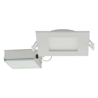 4" - LED - 2700K-5000K 10 Watt - 600 Lumens Dimmable - 108&amp;deg; Beam Edge-Lit - Remote Driver Satco Lighting