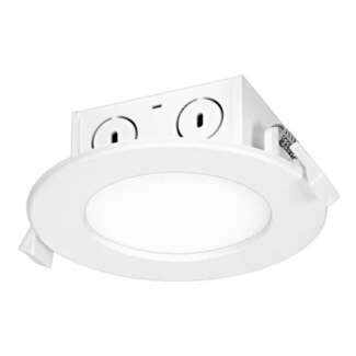 4" - LED - 5000K 8.5 Watt - 540 Lumens Dimmable - 100&amp;deg; Beam Edge-Lit Direct Wire Satco Lighting