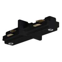 Black Mini Straight Track Connector Nuvo Lighting