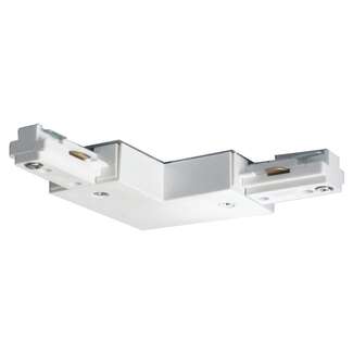 White L-Track Connector Nuvo Lighting