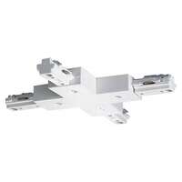 White X-Track Connector Nuvo Lighting