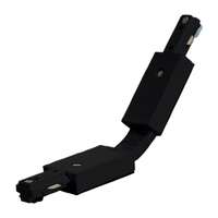 Black Flexible Track Connector Nuvo Lighting