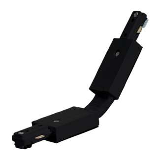 Black Flexible Track Connector Nuvo Lighting