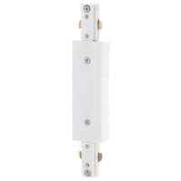White Inline Track Connector Nuvo Lighting