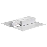 White Live End and Canopy Track Power Feed Nuvo Lighting