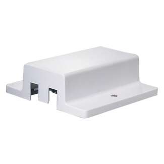 White Floating Canopy Track Power Feed Nuvo Lighting