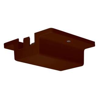 Brown Floating Canopy Track Power Feed Nuvo Lighting