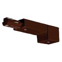 Brown Conduit Live End Track Power Feed Nuvo Lighting