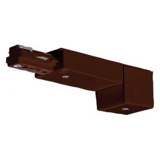 Brown Conduit Live End Track Power Feed Nuvo Lighting