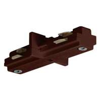 Brown Mini Straight Track Connector Nuvo Lighting