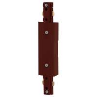 Brown Inline Track Connector Nuvo Lighting