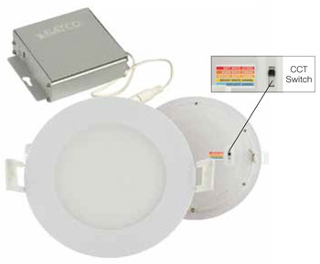 Satco Edge-Lit Remote Driver Downlight Installation