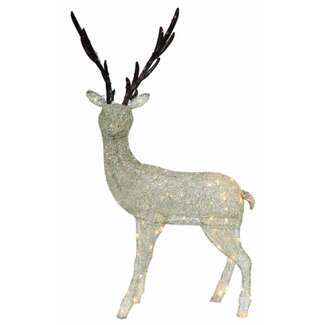 62&quot; Standing Buck 120 Twinkle Effect LED Lights