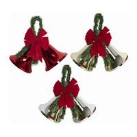6 Pack Bell Christmas Decorations