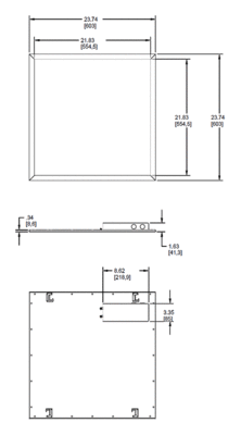 EZPAN2X2-30N/D10 Dimensions
