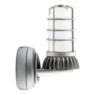 13 Watt - 595 Lumens 4000K - 100V-277V AC Wall Uplight Mount LED Vaporproof Fixture RAB Lighting
