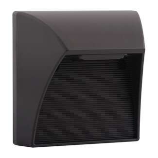 5 Watt - 155 Lumens 4000K - LED - 100-240V 5" Bronze Square Steplight RAB Lighting