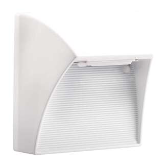 5 Watt - 196 Lumens 5000K - LED - 100-240V 5" White Square Steplight RAB Lighting
