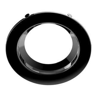 4" - Black Smooth Trim For LED Retrofit RAB Lighting