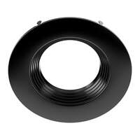 6" - Black LED Trim Baffle Retrofit RAB Lighting
