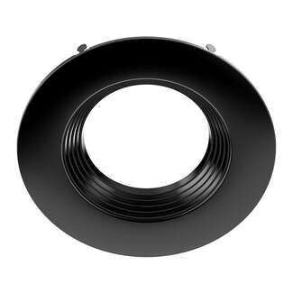 6" - Black LED Trim Baffle Retrofit RAB Lighting