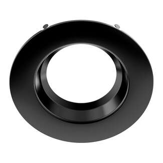 6" - Black LED Trim Smooth Retrofit RAB Lighting