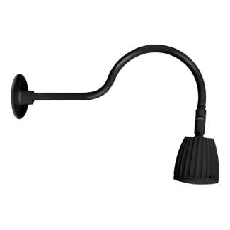 13 Watt - 644 Lumens 4000K - LED - 100-277V No Shade Black - Flood Reflector RAB Lighting