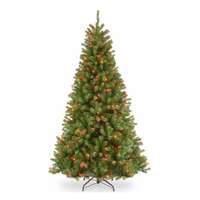 7.5&#39; North Valley Spruce Artificial Tree Multi - 550 LED Lights