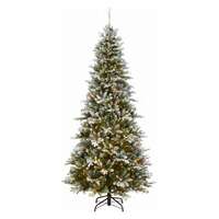 7.5&#39; Morgan Spruce Artificial Hinged Tree 700 Dual LED Lights