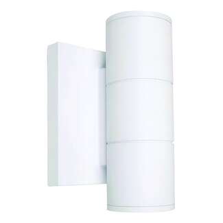 7" - 2 LED - 3000K 10 Watt - 900 Lumens Wet Rated - 120-277V White Finish Nuvo Lighting