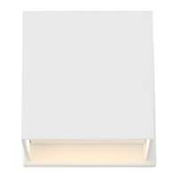 4.75" - 1 LED - 3000K 5 Watt - 240 Lumens Wet Rated - 120V Square White Finish Nuvo Lighting