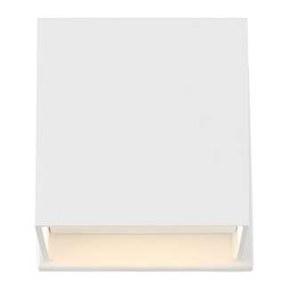 4.75" - 1 LED - 3000K 5 Watt - 240 Lumens Wet Rated - 120V Square White Finish Nuvo Lighting