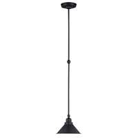 9&quot; - 1 Light - 100W Max Mission Dust Bronze Finish Metal Shade Nuvo Lighting