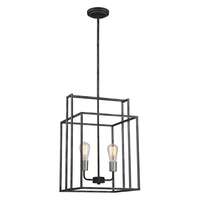14&quot; - 2 Light - 60W Max Iron Black Finish Nuvo Lighting