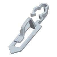 Clay Tile Roof Clip 25 Count
