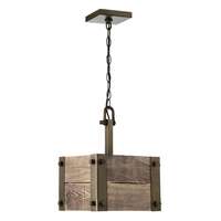 11&quot; - 1 Light - 60W Max Aged Wood Bronze Accents Nuvo Lighting