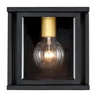 8" - 1 Light - 60W Max Midnight Bronze Finish Clear Beveled Glass Nuvo Lighting
