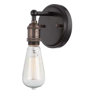 5" - 1 Light - 100W Max Rustic Bronze Finish Nuvo Lighting