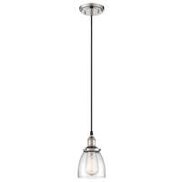 5&quot; - 1 Light - 100W Max Polished Nickel Finish Clear Glass Nuvo Lighting