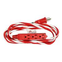 10&#39; 16/3 Candy Cane Medium Duty Extension Cord