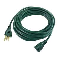 40&#39; 16/3 SJTW-A Green Outdoor Round Vinyl Extension Cord