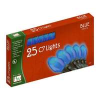 Holiday Wonderland Incandescent - C7 Blue Ceramic - 25 Lights