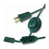 9&#39; Christmas Tree Cube Tap Extension Cord On/Off Foot Switch