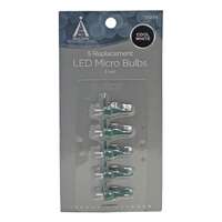 Holiday Wonderland LED Replacement Bulbs 5Pk - Micro - CW