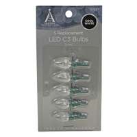 Holiday Wonderland LED Replacement Bulbs 5Pk - C3 - CW