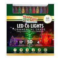 50 Light Set Multi - C6 LED Commercial Grade