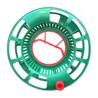Large Green Plastic Christmas Light Reel Stores Without Tangling