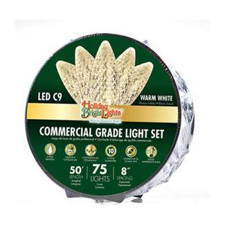 75 Light Set WW - C9 Reel LED Commercial Grade