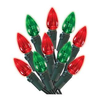 HW - C3 LED Light Set - Green Wire Red/Green, 70-Ct.