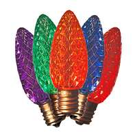 LED Replacement Bulbs - 25PK C9 - Multi Transparent